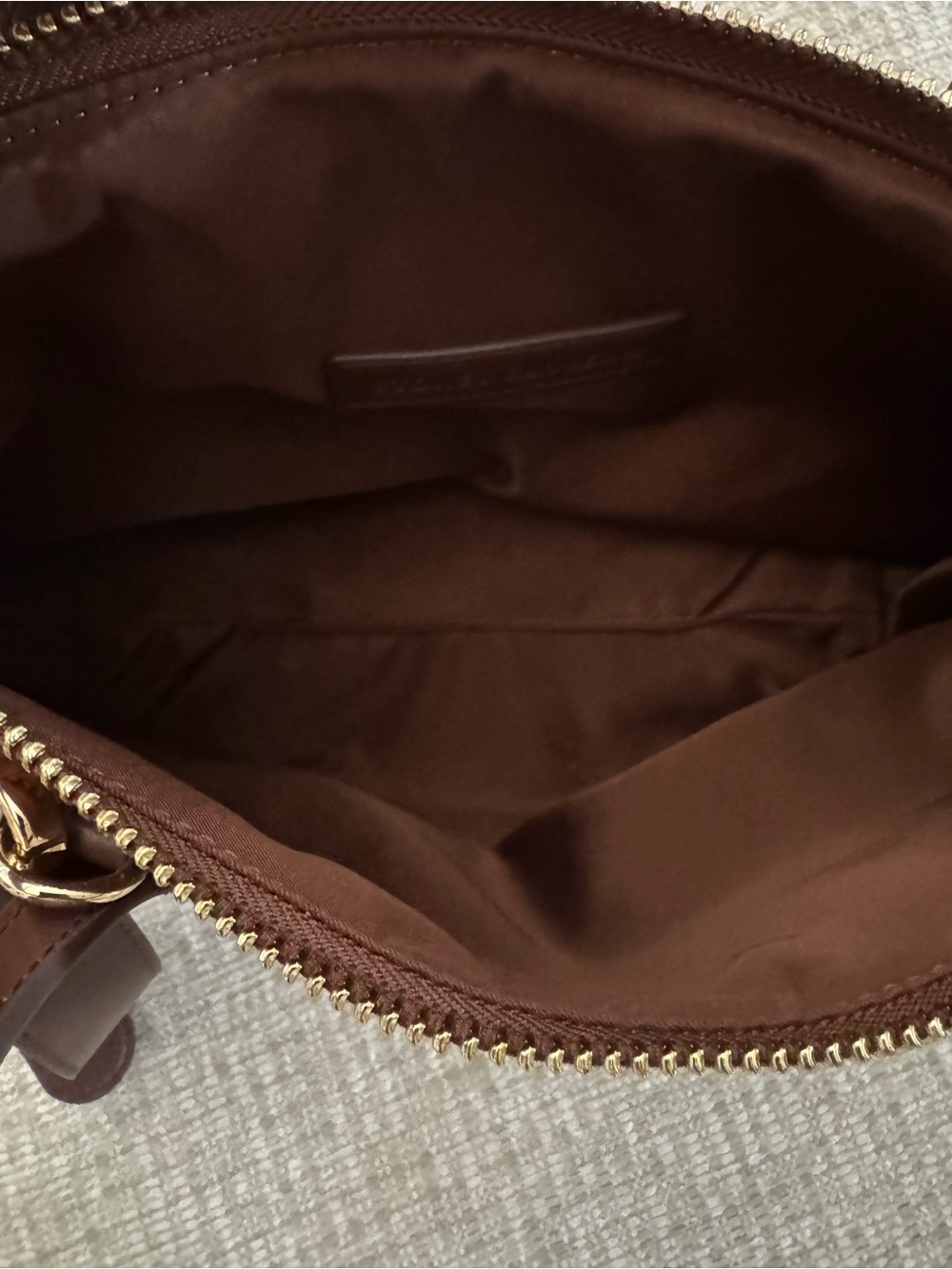 Stoney Clover Lane Espresso Brown Pouchette 03, EUC - Picture 6 of 6
